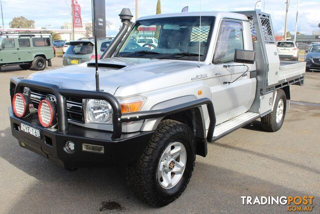 2015 TOYOTA LANDCRUISER GXL VDJ79R 4X4 DUAL RANGE SINGLE CAB CAB CHASSIS