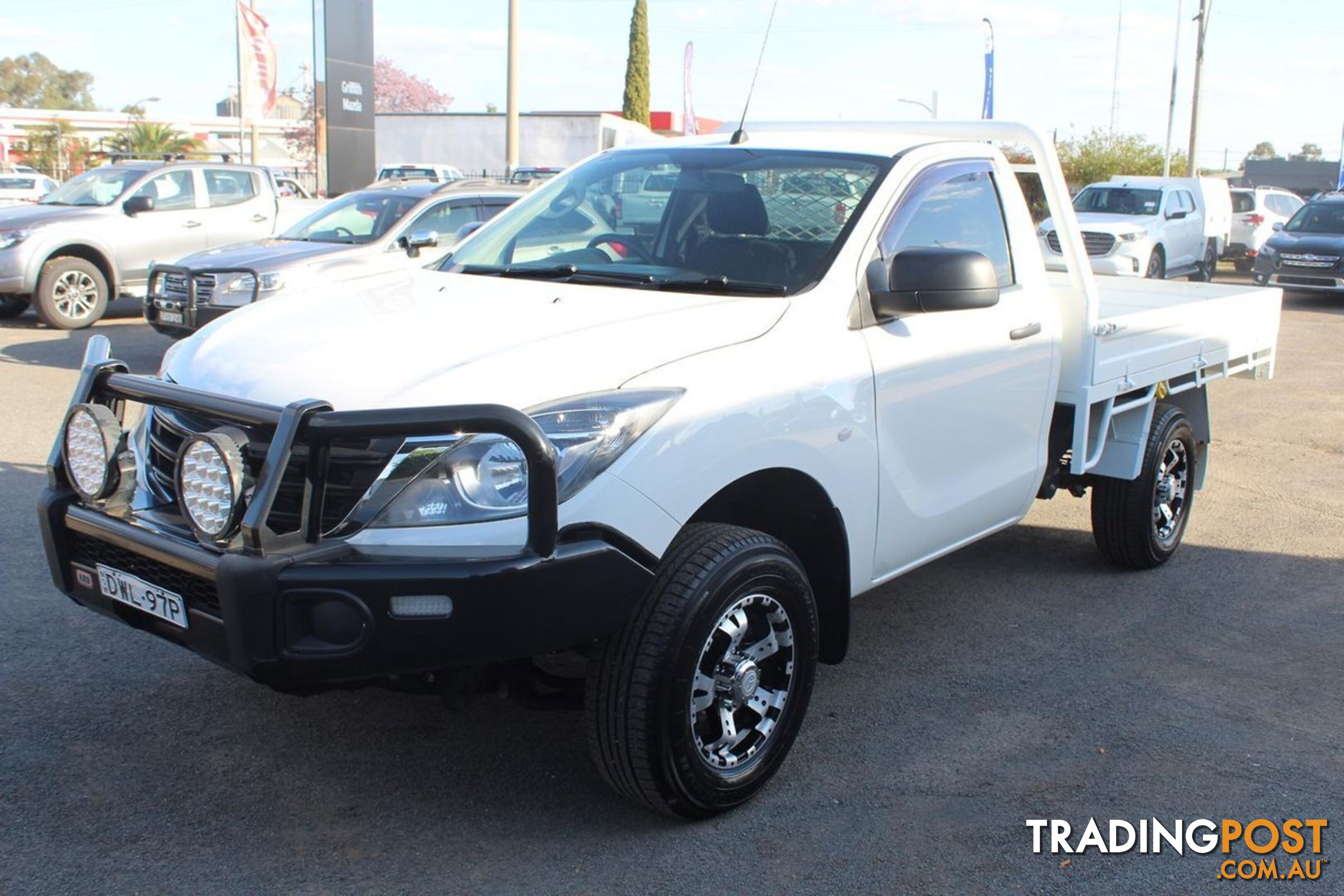 2018 MAZDA BT-50 XT HI-RIDER UR 4X2 SINGLE CAB CAB CHASSIS