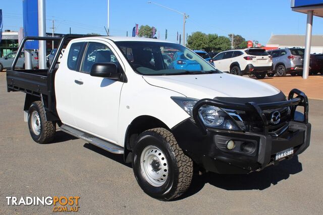 2019 MAZDA BT-50 XT UR 4X4 DUAL RANGE EXTENDED CAB CAB CHASSIS