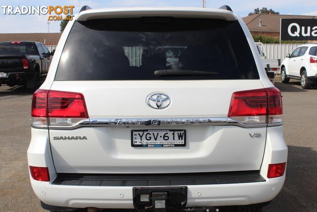 2016 TOYOTA LANDCRUISER SAHARA URJ202R 4X4 DUAL RANGE SUV