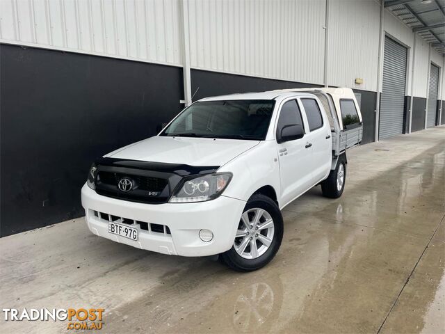 2008 TOYOTA HILUX SR GGN15R08UPGRADE DUAL CAB P/UP