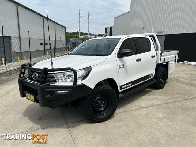 2017 TOYOTA HILUX SR(4X4) GUN126RMY17 DUAL C/CHAS