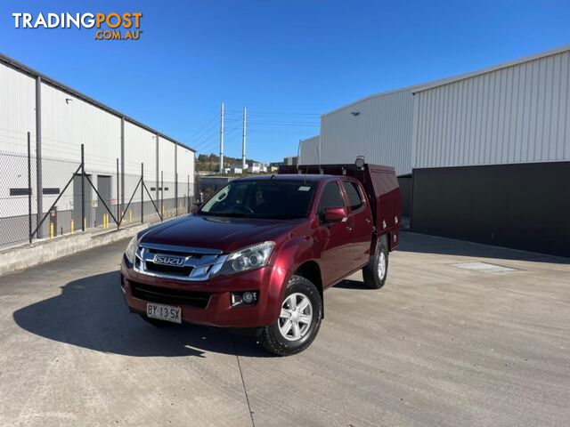 2013 ISUZU D-MAX LS-MHI-RIDE(4X4) TFMY12 CREW CAB UTILITY