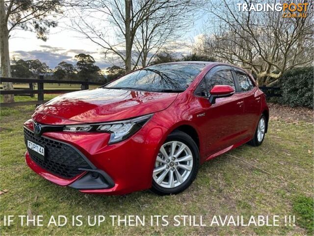 2023 TOYOTA COROLLA ASCENTSPORTHYBRID ZWE219R 5D HATCHBACK