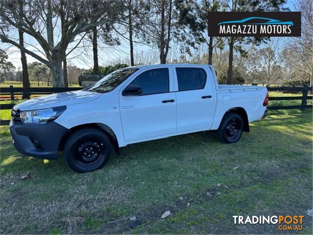 2022 TOYOTA HILUX WORKMATE TGN121R DOUBLE CAB P/UP