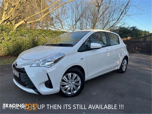 2017 TOYOTA YARIS ASCENT NCP130RMY17 5D HATCHBACK