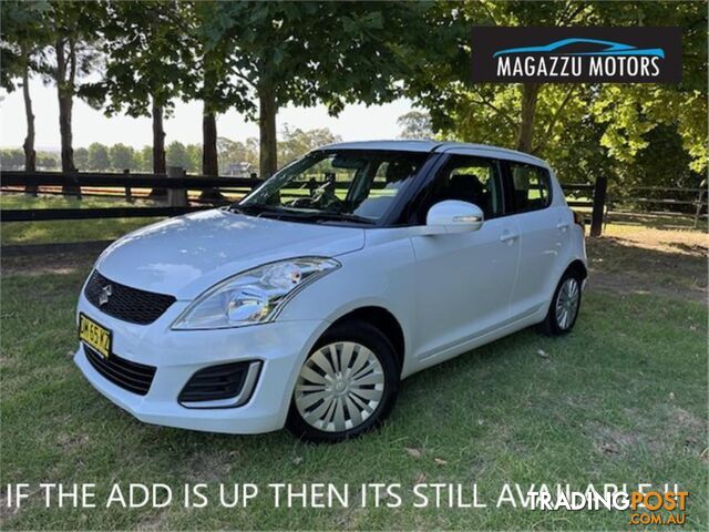 2015 SUZUKI SWIFT GL FZ 5D HATCHBACK