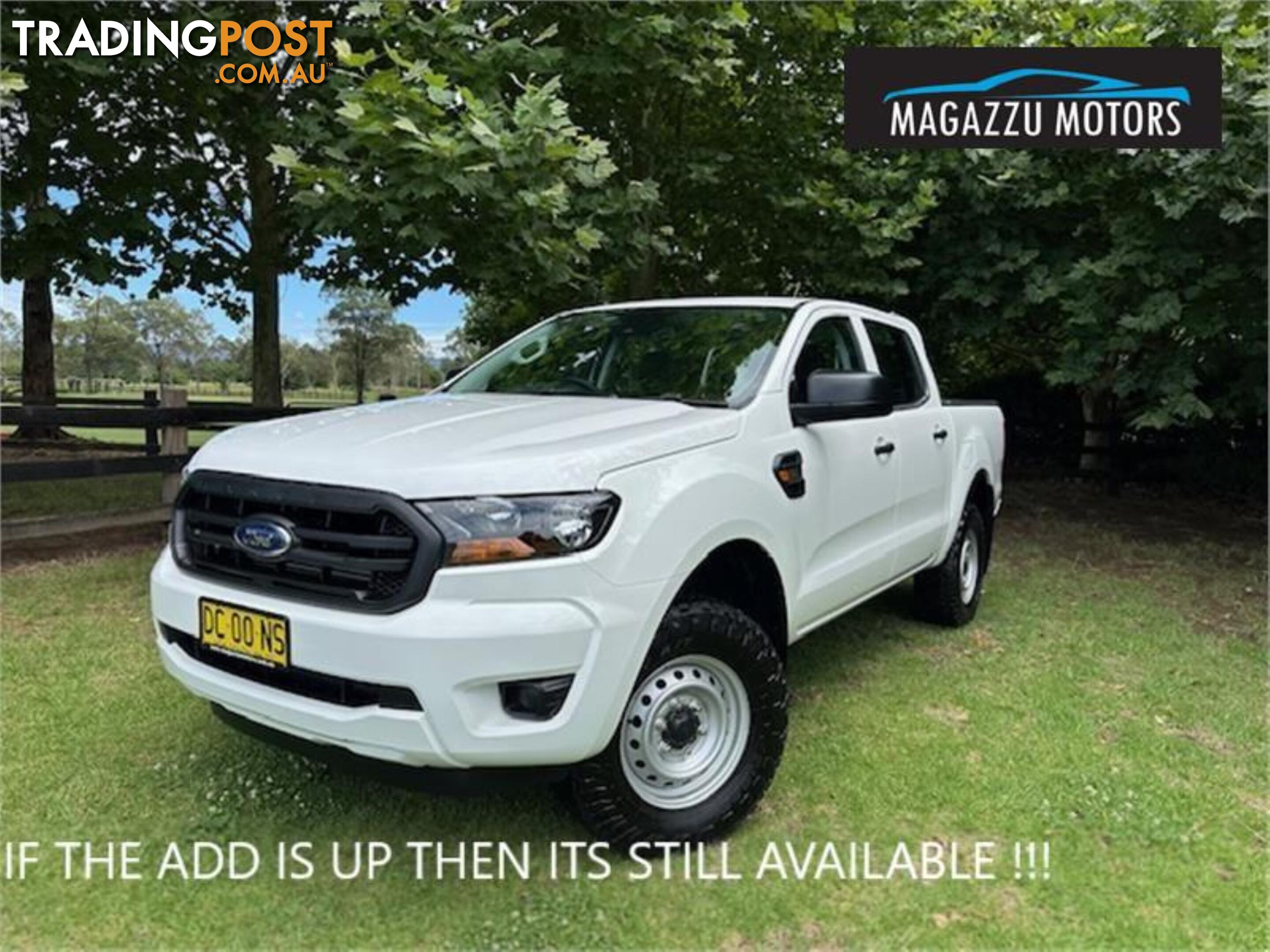 2021 FORD RANGER XL2 2HI RIDER PXMKIIIMY21 75 DOUBLE CAB P/UP