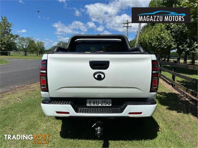 2022 GWM UTE CANNONVANTA  DUAL CAB UTILITY