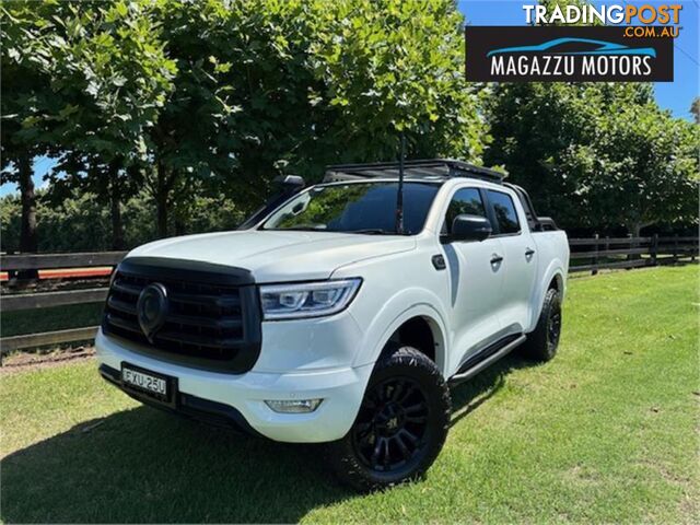 2022 GWM UTE CANNONVANTA  DUAL CAB UTILITY