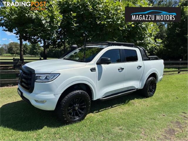 2022 GWM UTE CANNONVANTA  DUAL CAB UTILITY