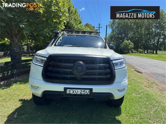 2022 GWM UTE CANNONVANTA  DUAL CAB UTILITY