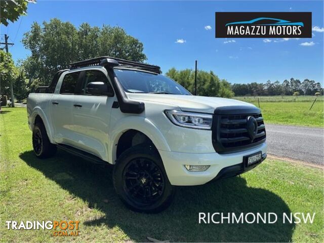 2022 GWM UTE CANNONVANTA  DUAL CAB UTILITY