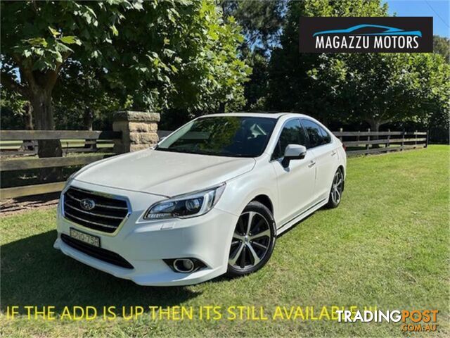 2017 SUBARU LIBERTY 3 6R MY17 4D SEDAN