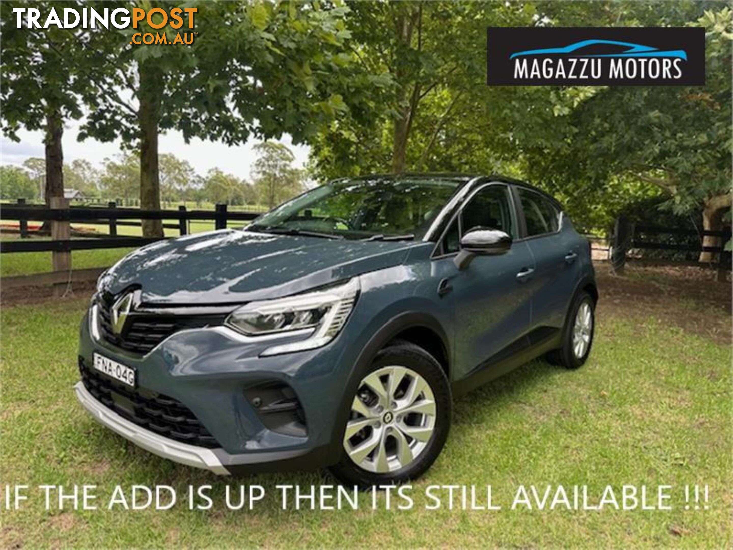 2021 RENAULT CAPTUR ZEN XJBMY21 4D WAGON