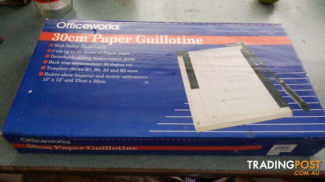 Paper Guillotine
