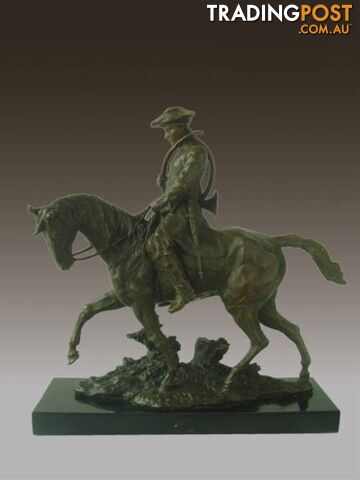 Statue Sculpture Horse Hunting Valet