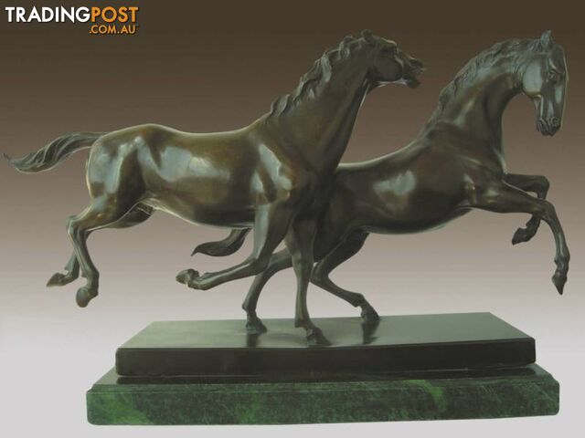 Statue Sculpture Horse Wildlife Art Deco