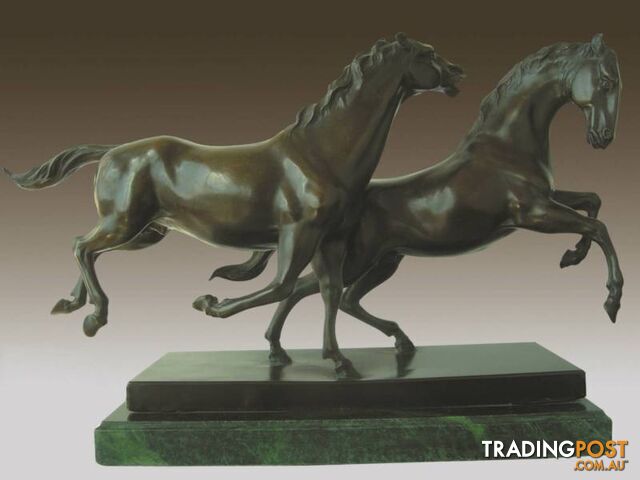 Statue Sculpture Horse Wildlife Art Deco