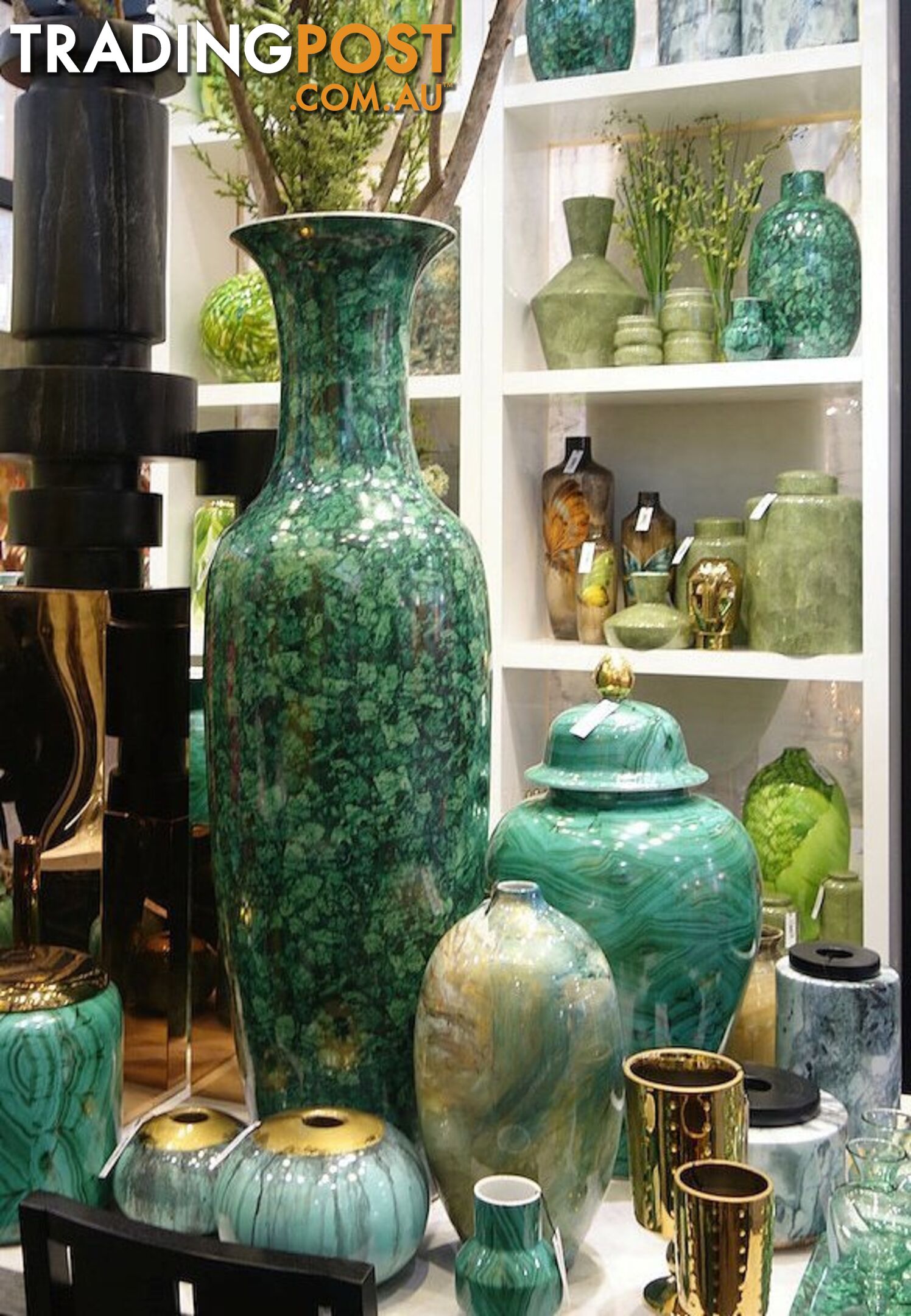 Container : Green Shagreen