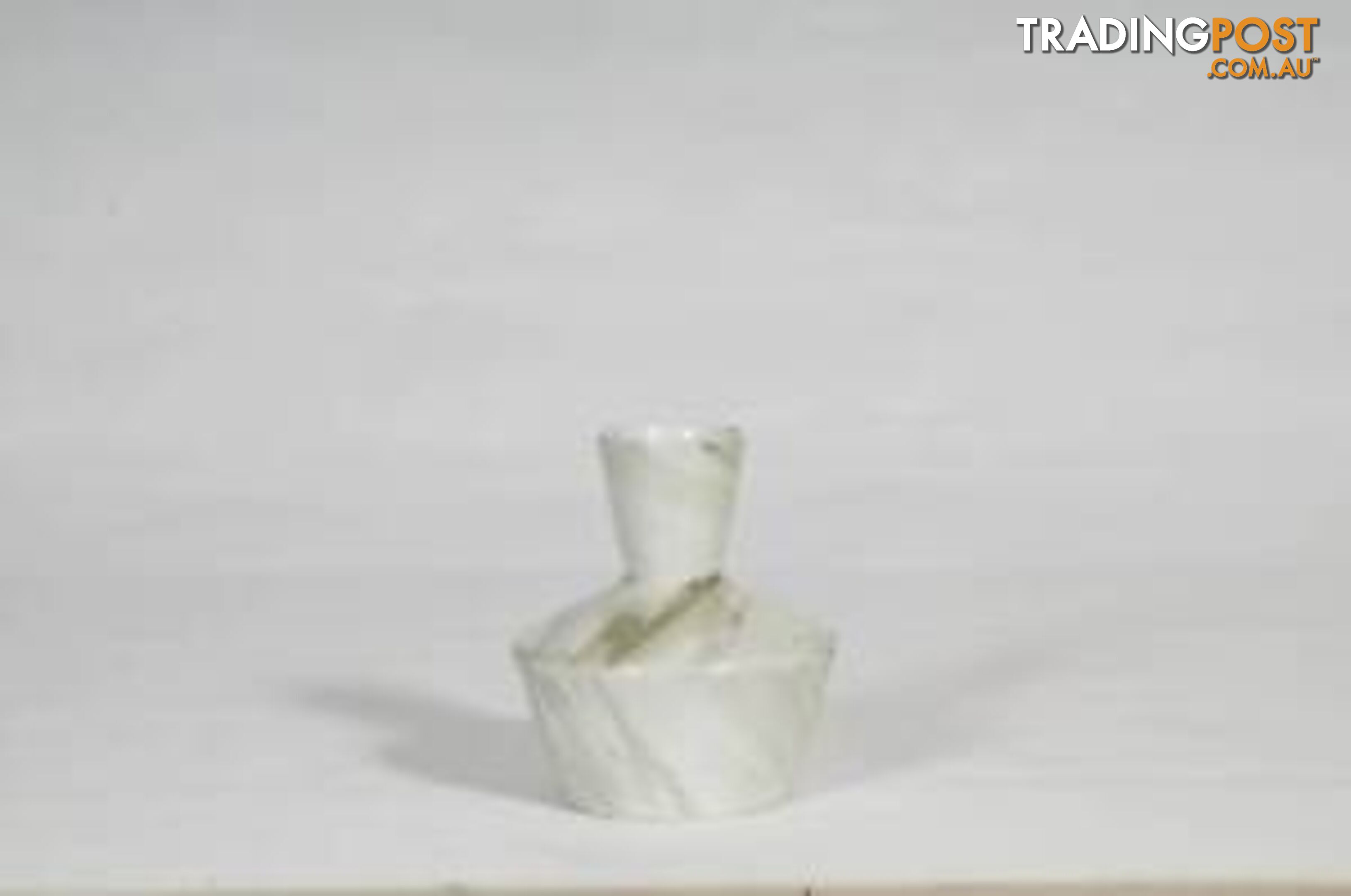 Large Modern Solid Carrara Marble Vase