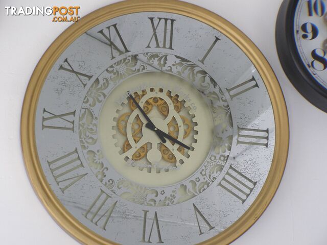 X Large 80 Cm Edinburgh Gear Wall Hanging Clock - photo 4 of 8