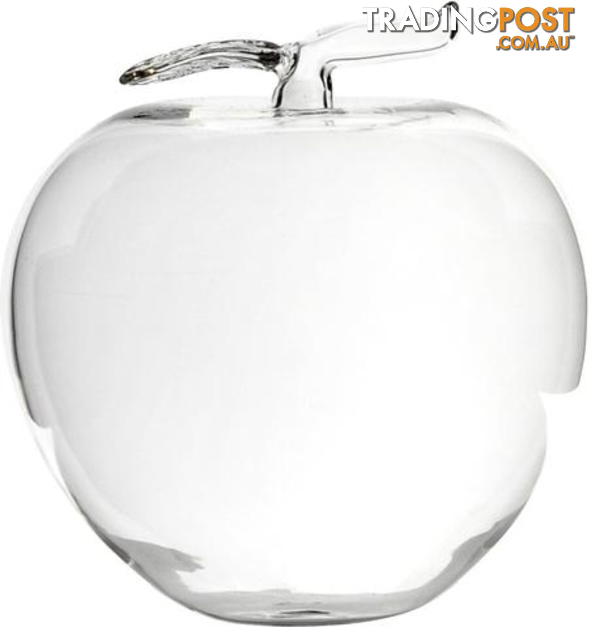 Small Glass Apple: Home Decor