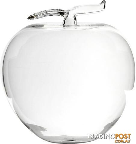 Small Glass Apple: Home Decor