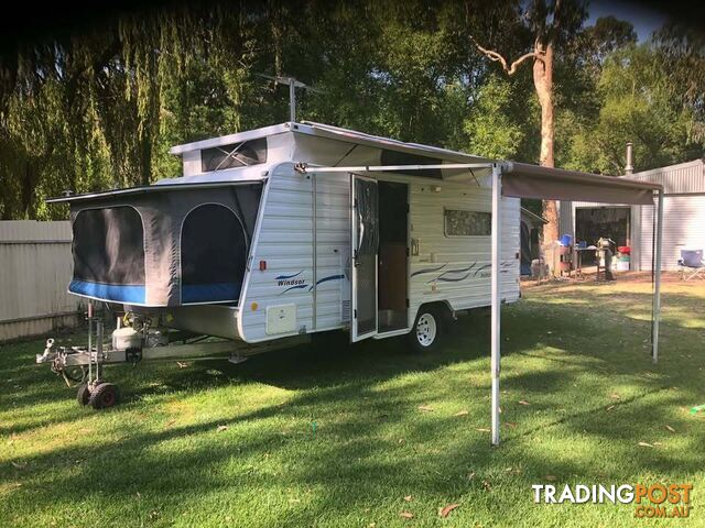 2005 Windsor RAPID pop top caravan – off-road pack | excellent condition | fully...