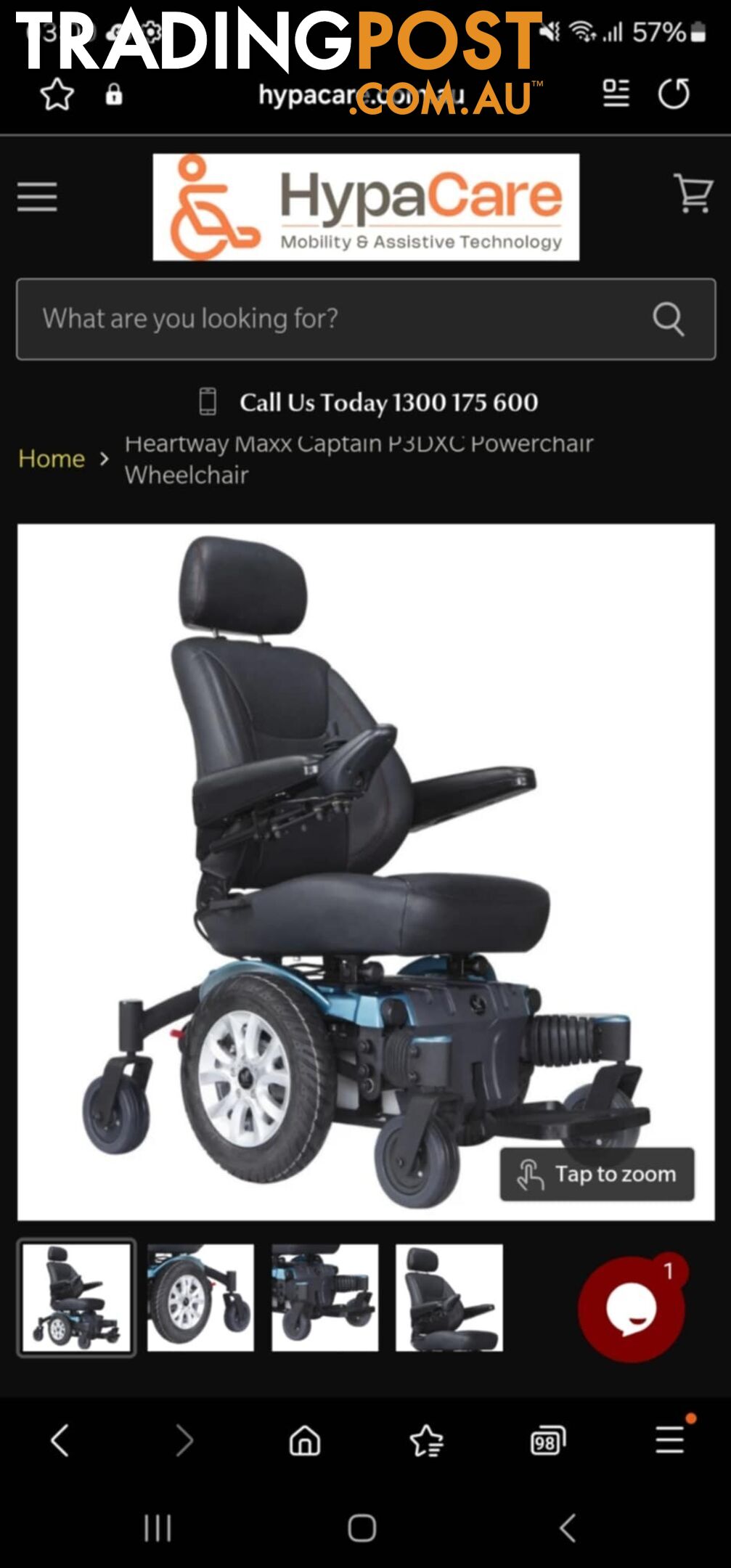 Powered wheelchair