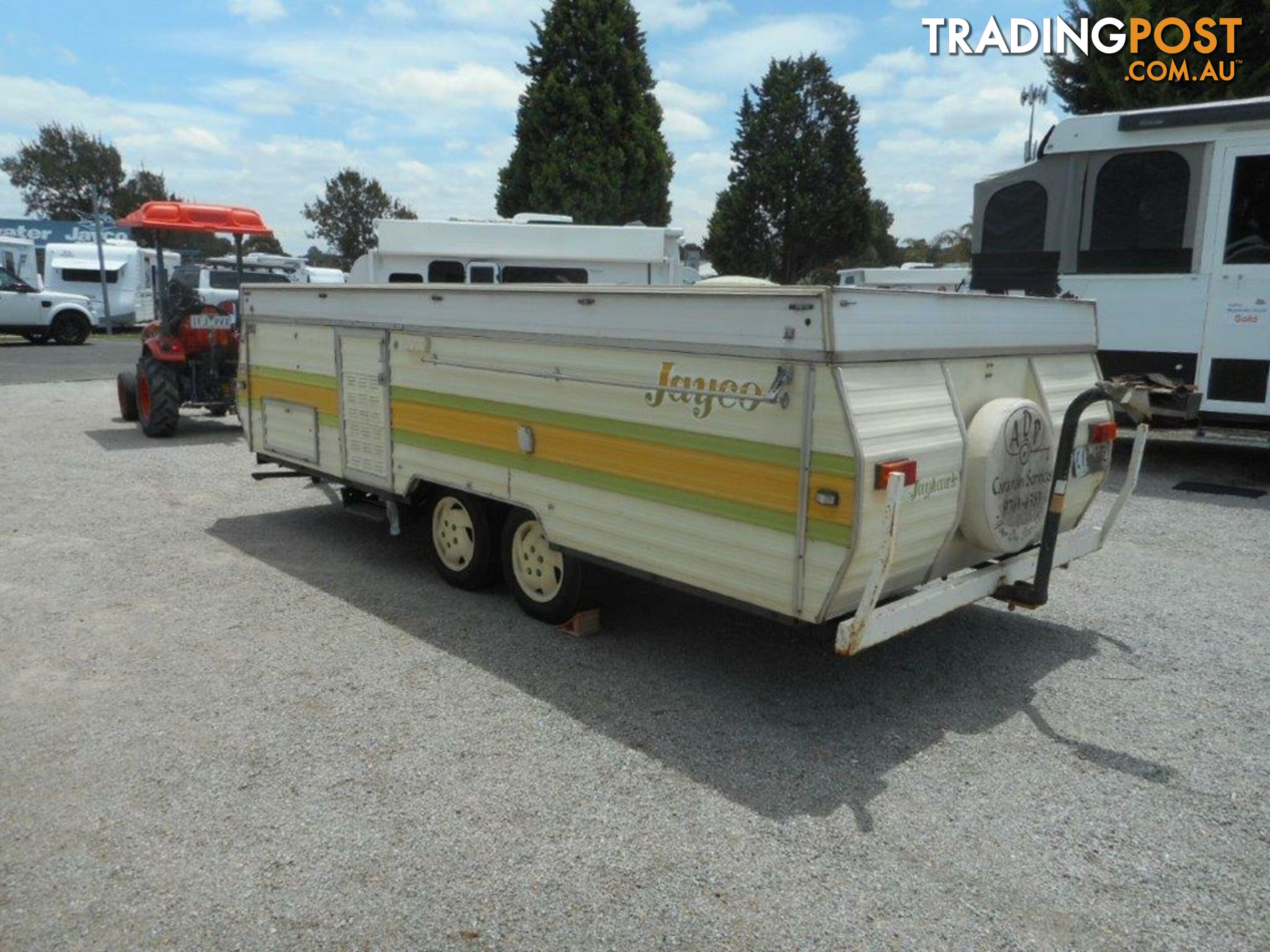 1983  JAYCO JAYHAWK   CAMPER TRAILER