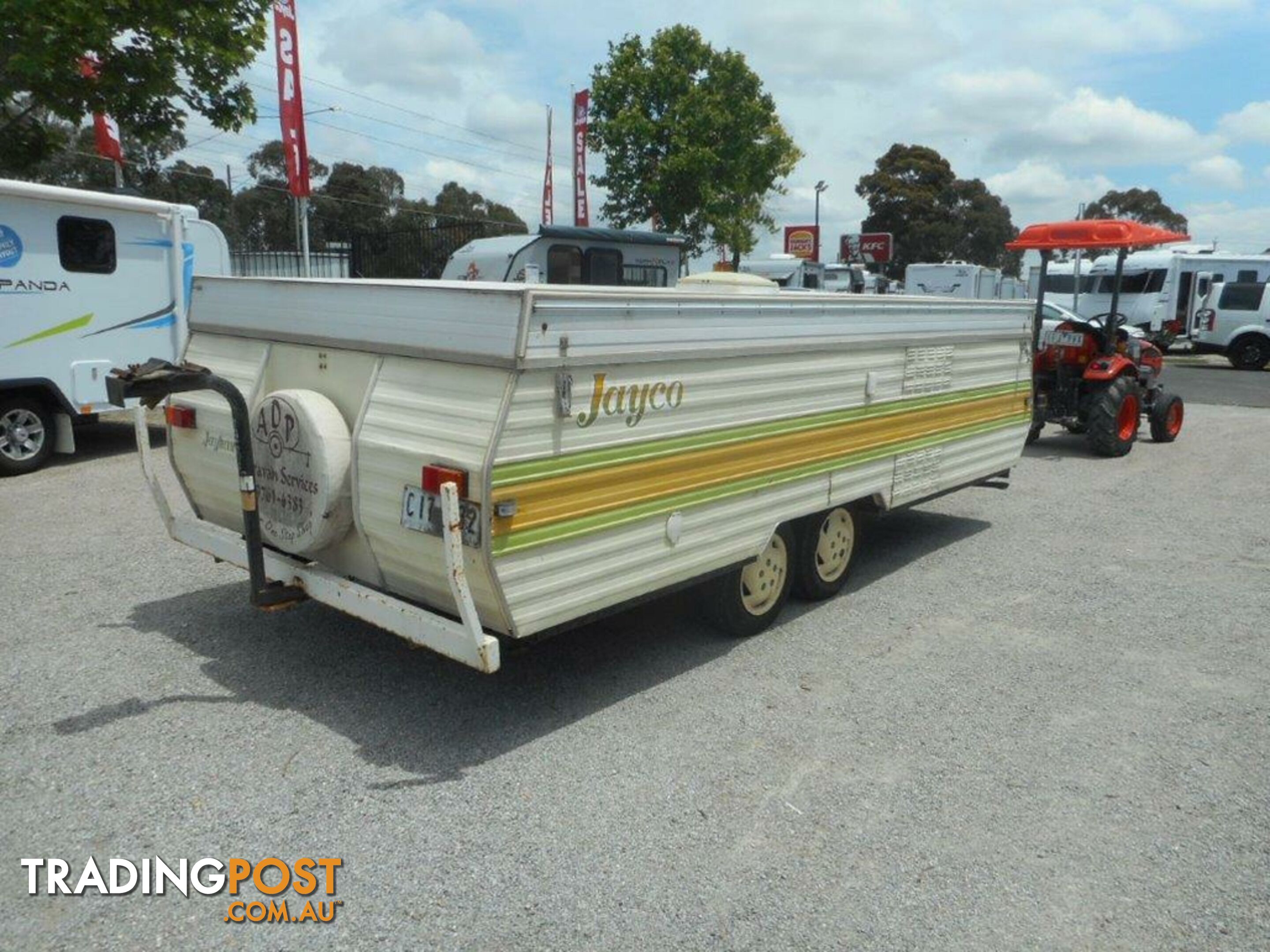 1983  JAYCO JAYHAWK   CAMPER TRAILER