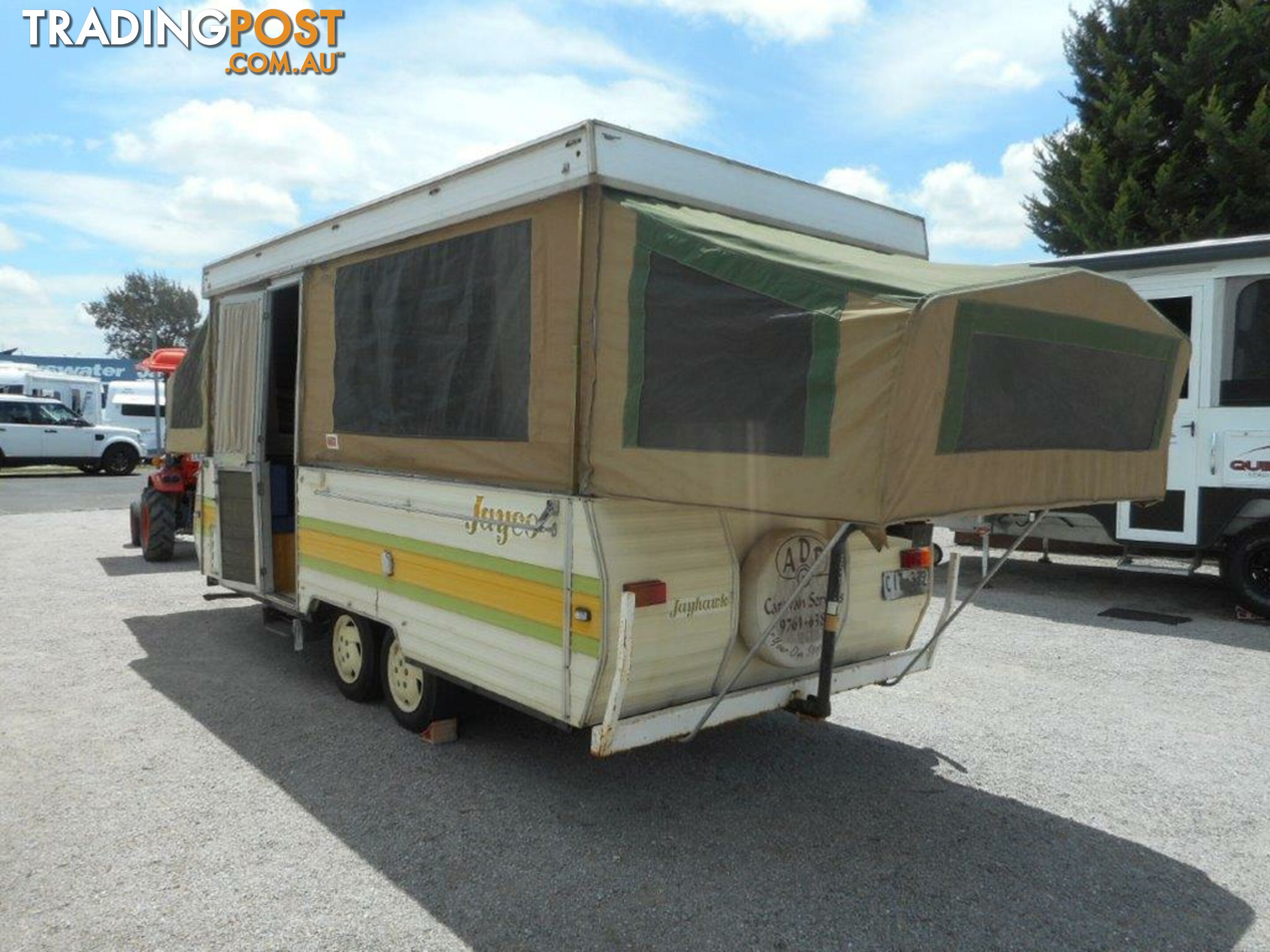 1983  JAYCO JAYHAWK   CAMPER TRAILER