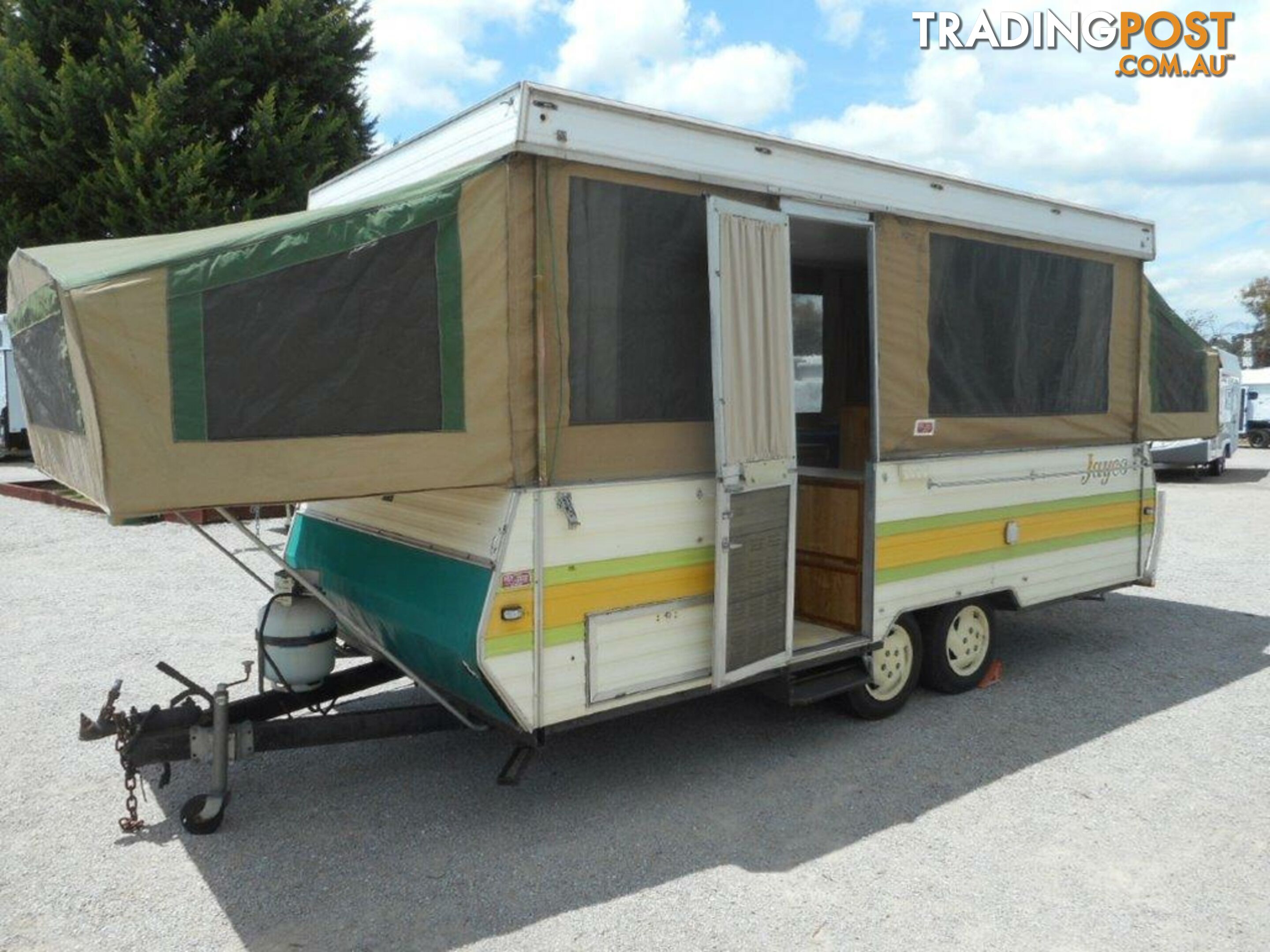 1983  JAYCO JAYHAWK   CAMPER TRAILER