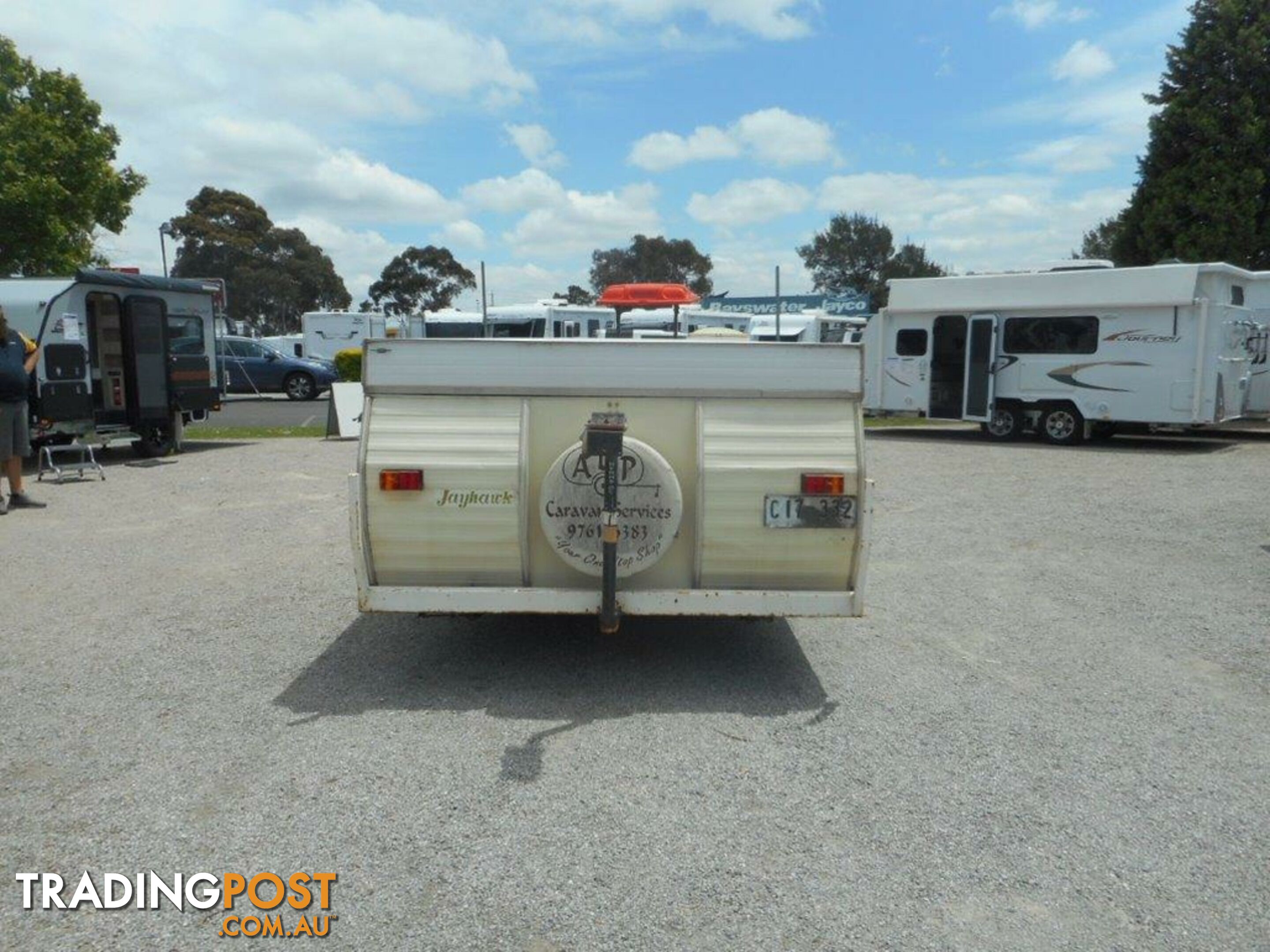 1983  JAYCO JAYHAWK   CAMPER TRAILER