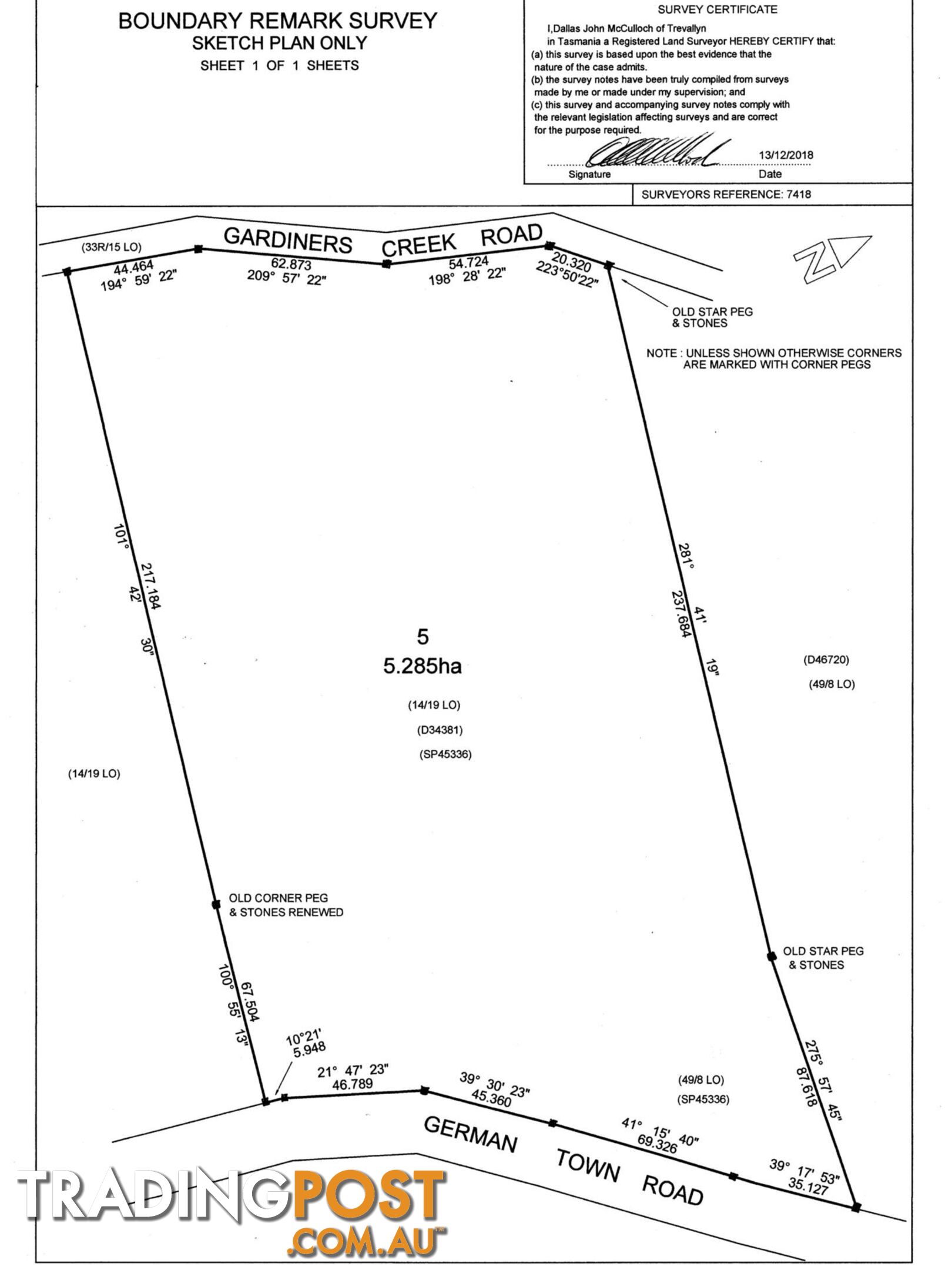 301 Gardiners Creek Road ST MARYS TAS 7215