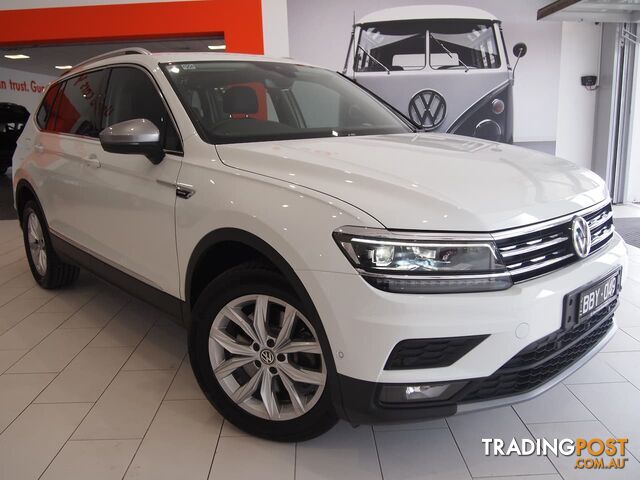 2018 Volkswagen Tiguan 132TSI Comfortline Allspace 5N MY19 Four Wheel Drive Wagon