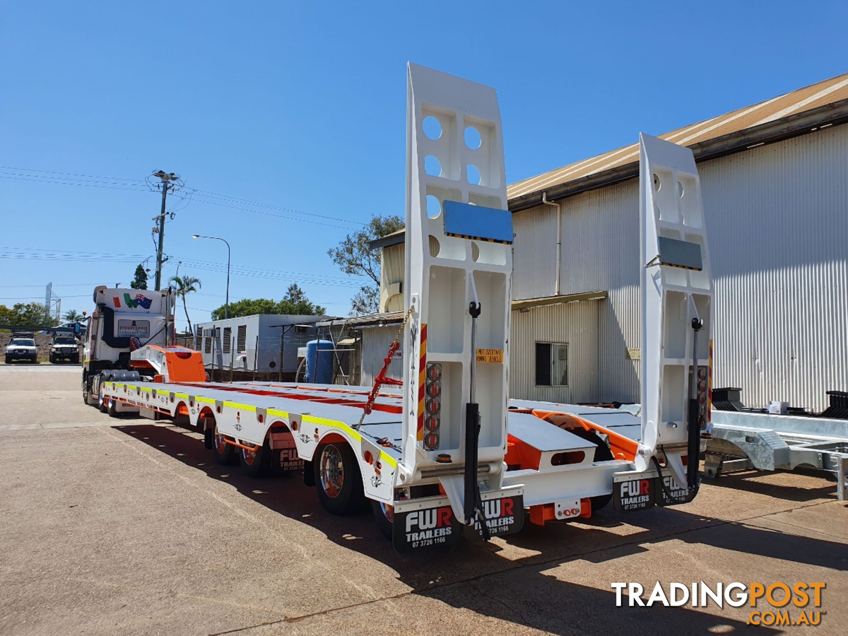 NEW 2024 FWR Quad Axle Low Loader - 3.5m Widener