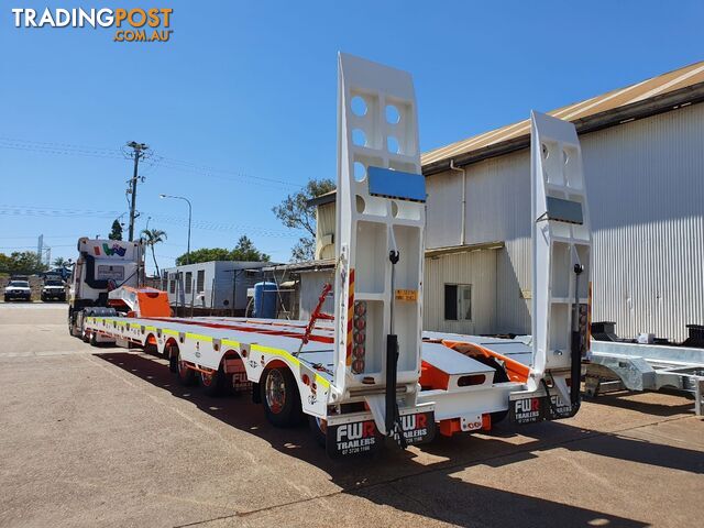 NEW 2023 FWR Quad Axle Low Loader - 3.5m Widener