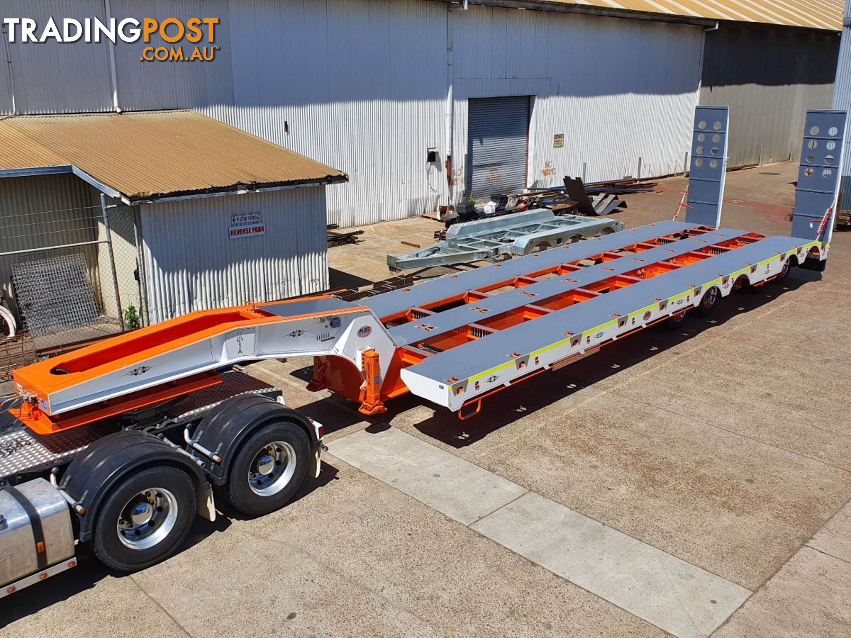 NEW 2024 FWR Quad Axle Low Loader - 3.5m Widener