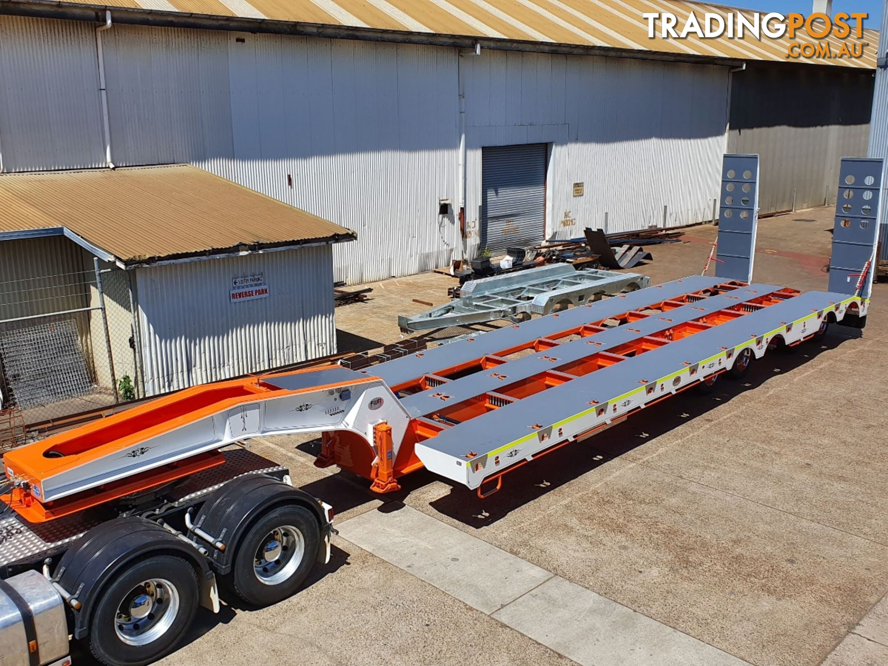 NEW 2023 FWR Quad Axle Low Loader - 3.5m Widener