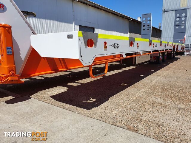 NEW 2023 FWR Quad Axle Low Loader - 3.5m Widener