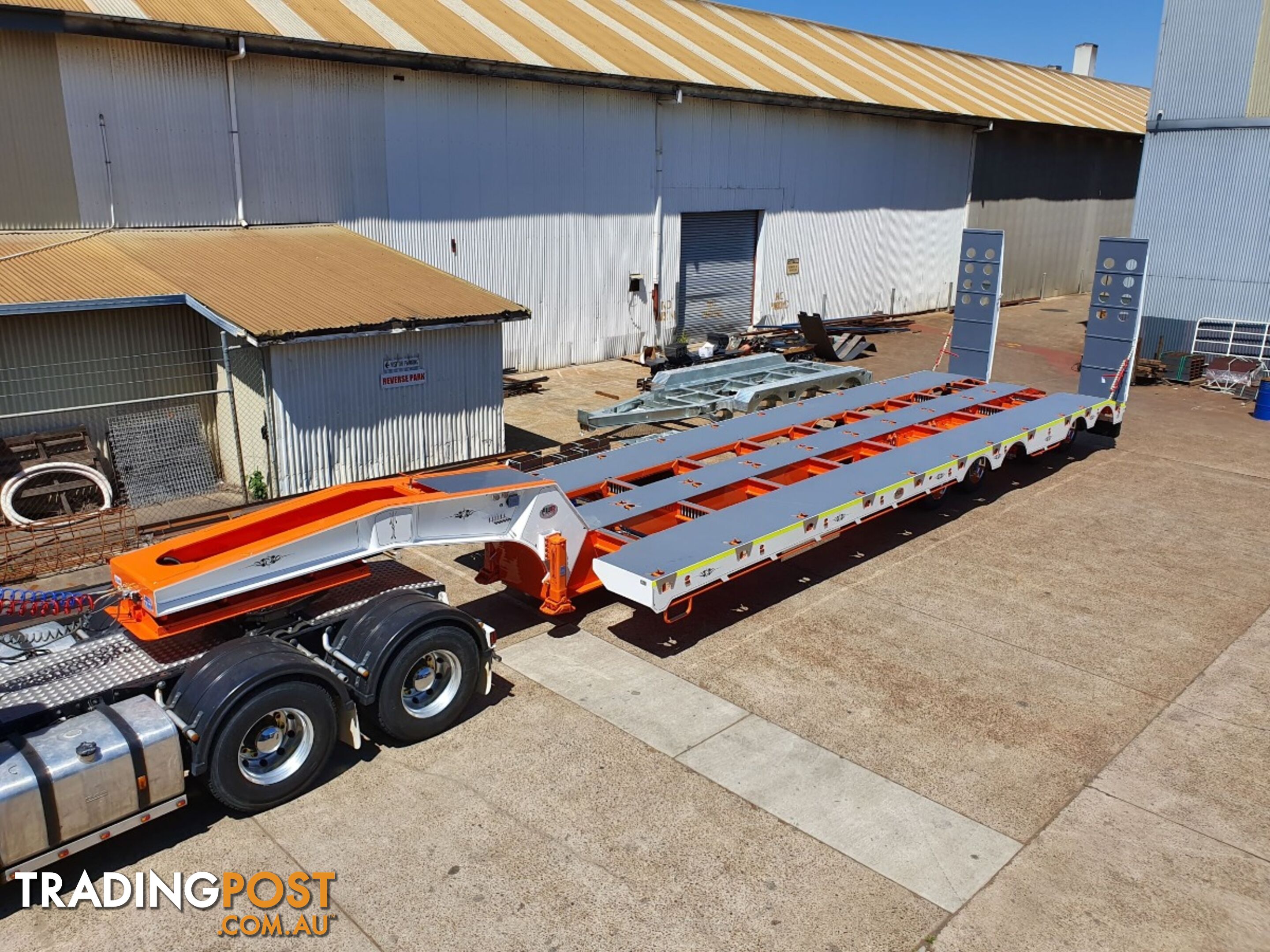 NEW 2024 FWR Quad Axle Low Loader - 3.5m Widener