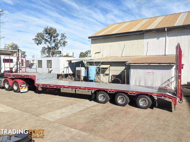 NEW 2024 FWR Tri Axle Drop Deck Trailer - 45ft