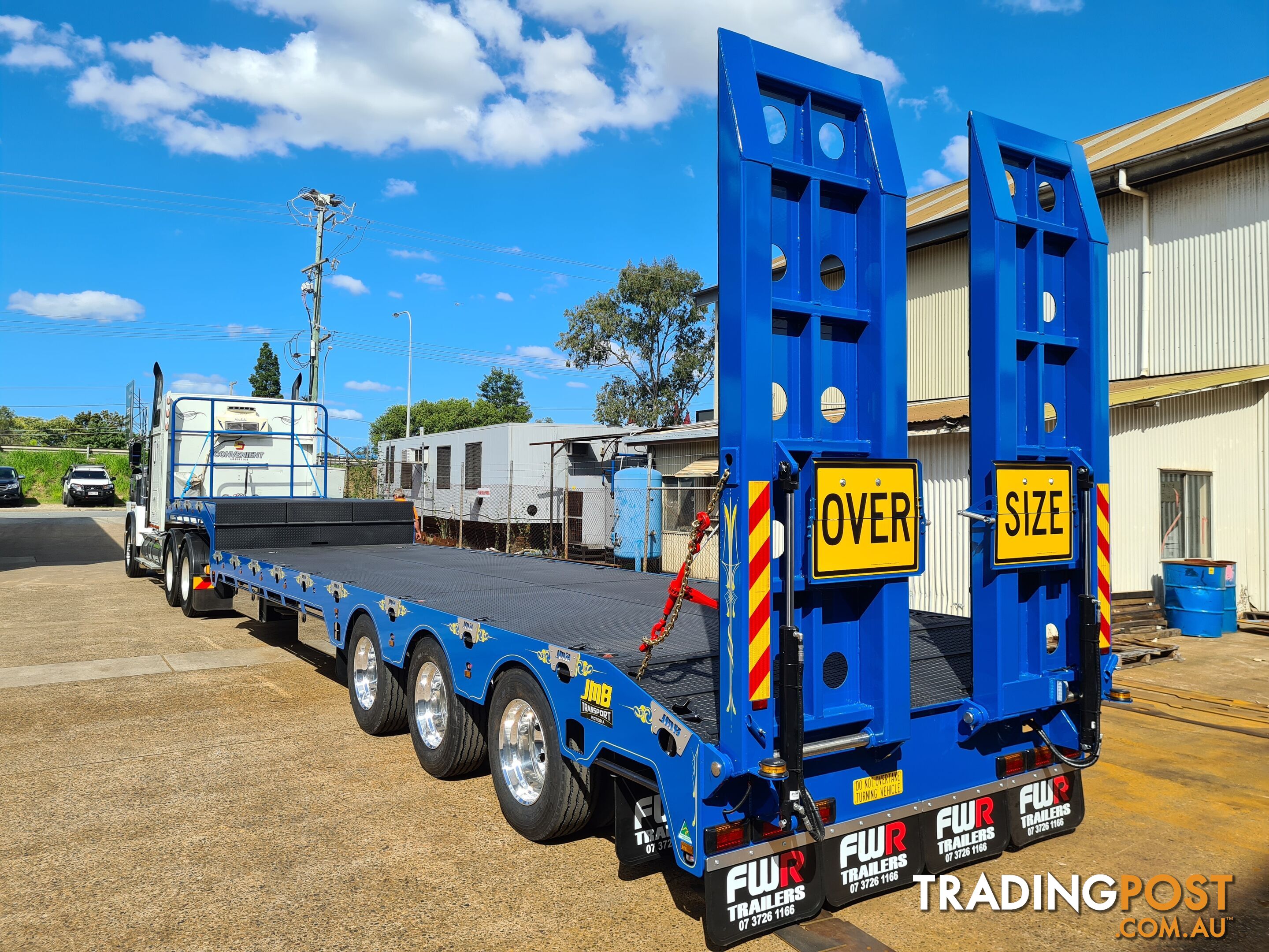 NEW 2024 FWR Tri Axle Drop Deck Trailer - 45ft