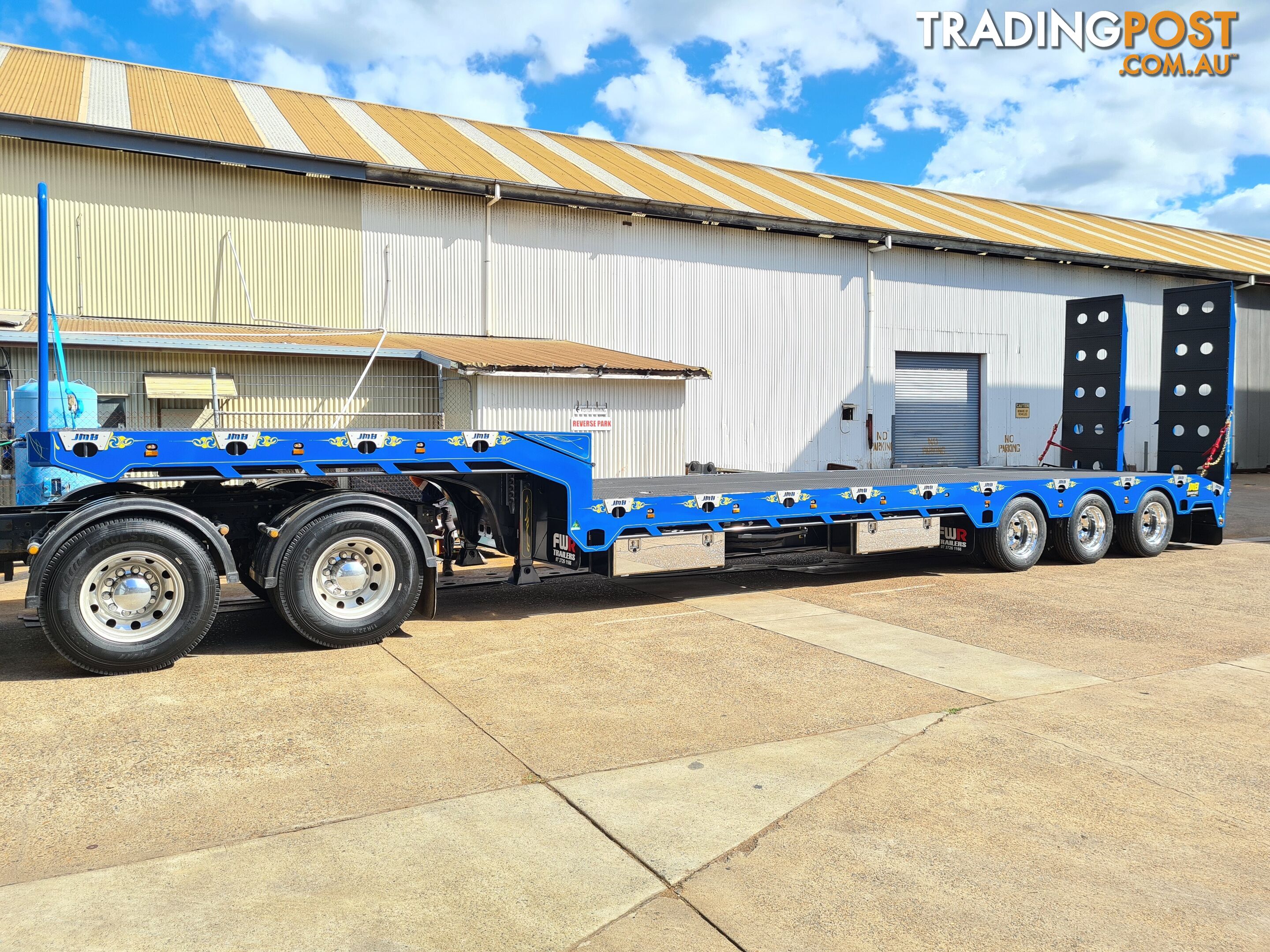 NEW 2024 FWR Tri Axle Drop Deck Trailer - 45ft