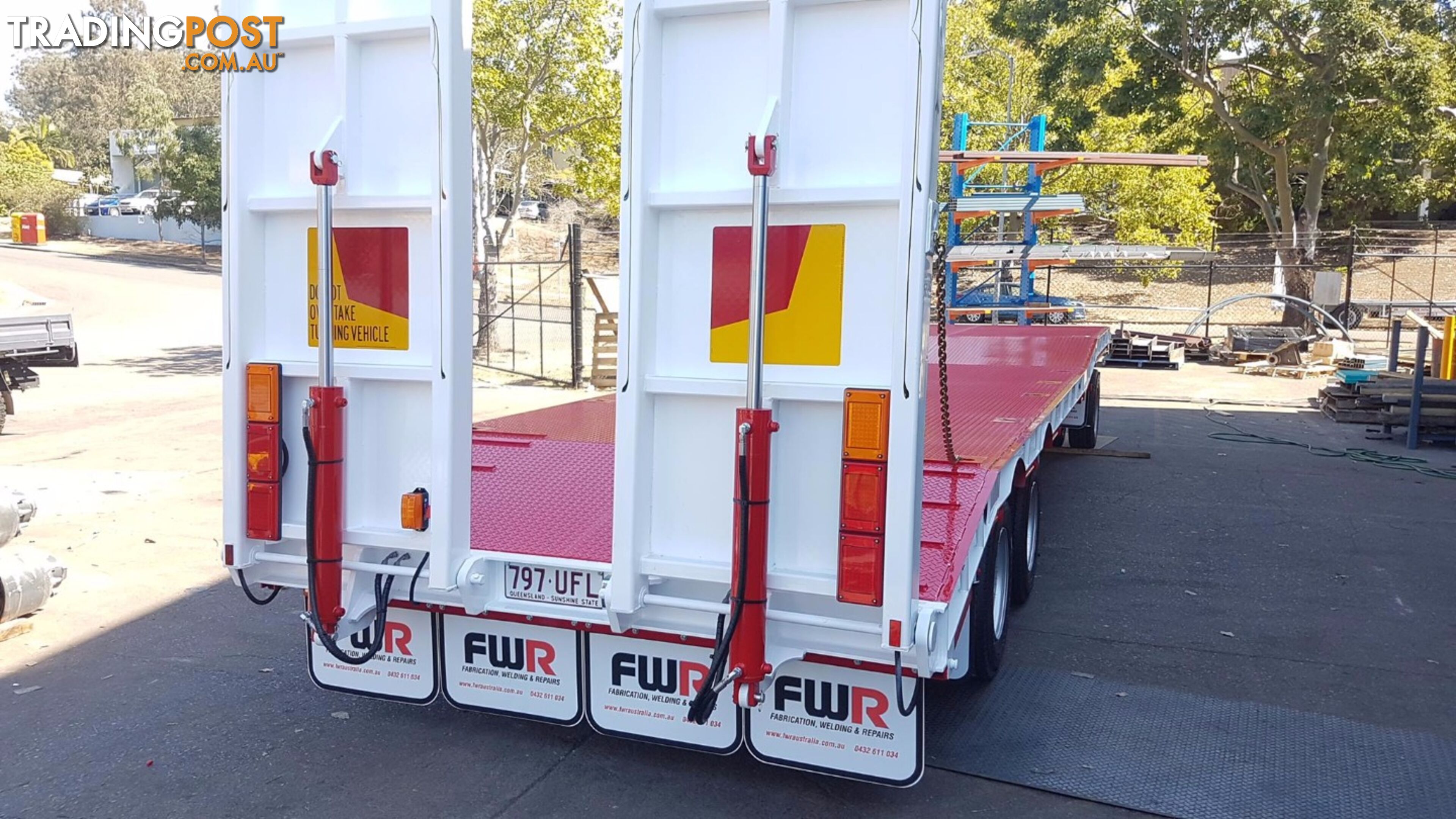 NEW 2024 FWR 3 Axle Dog Trailer - FD3