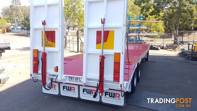 NEW 2024 FWR 3 Axle Dog Trailer - FD3