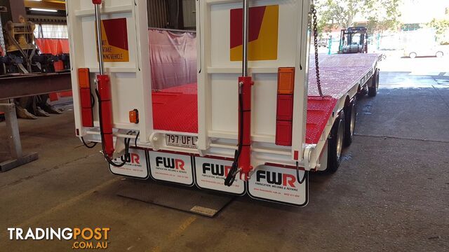 NEW 2024 FWR 3 Axle Dog Trailer - FD3