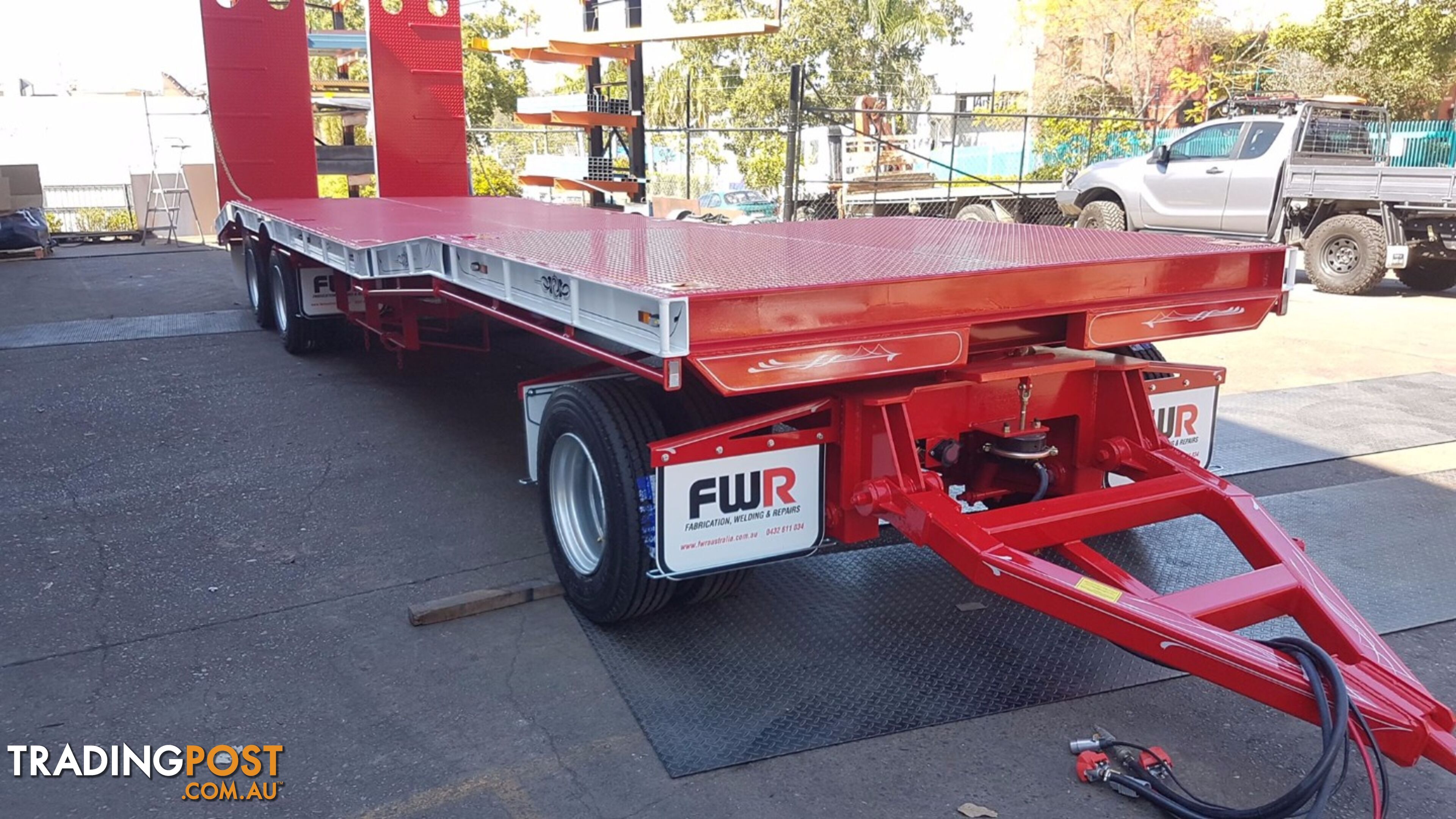 NEW 2024 FWR 3 Axle Dog Trailer - FD3